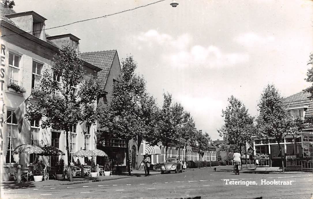 Teteringen, Hoolstraat - Restaurant Breda, Ophalen of Verzenden, 1940 tot 1960, Gelopen, Noord-Brabant