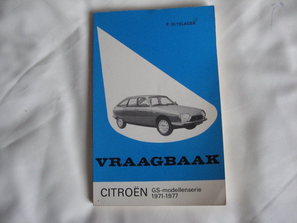 vraagbaak CITROÉN GS modellenserie., Ophalen of Verzenden