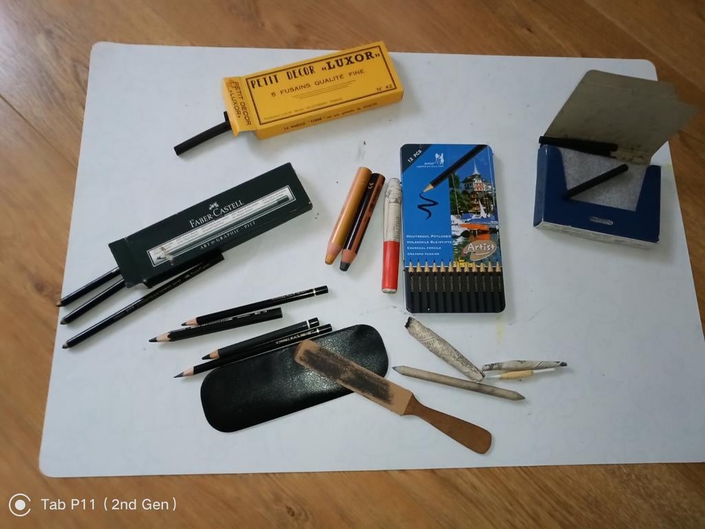 Tekenset: Faber-Castell, Luxor en Artist potloden, Hobby en Vrije tijd, Tekenen, Ophalen, Gebruikt, Potlood of Stift