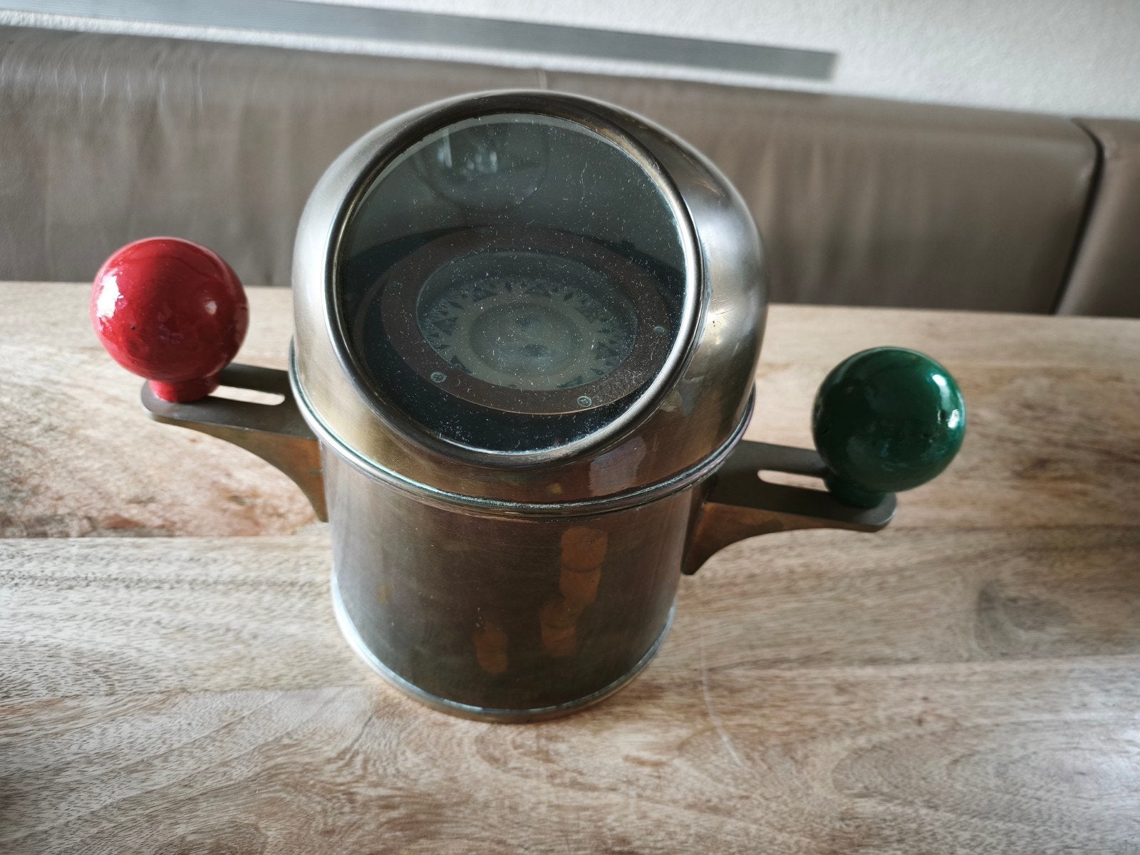 Vintage Scheepskompas, Ophalen of Verzenden, Koper