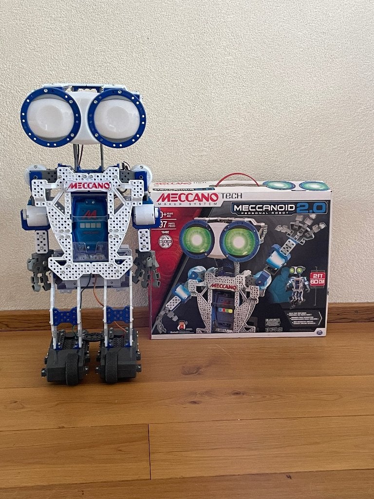 Meccanoid 2.0 robot, Ophalen of Verzenden, Zo goed als nieuw, Bouwen, Met licht