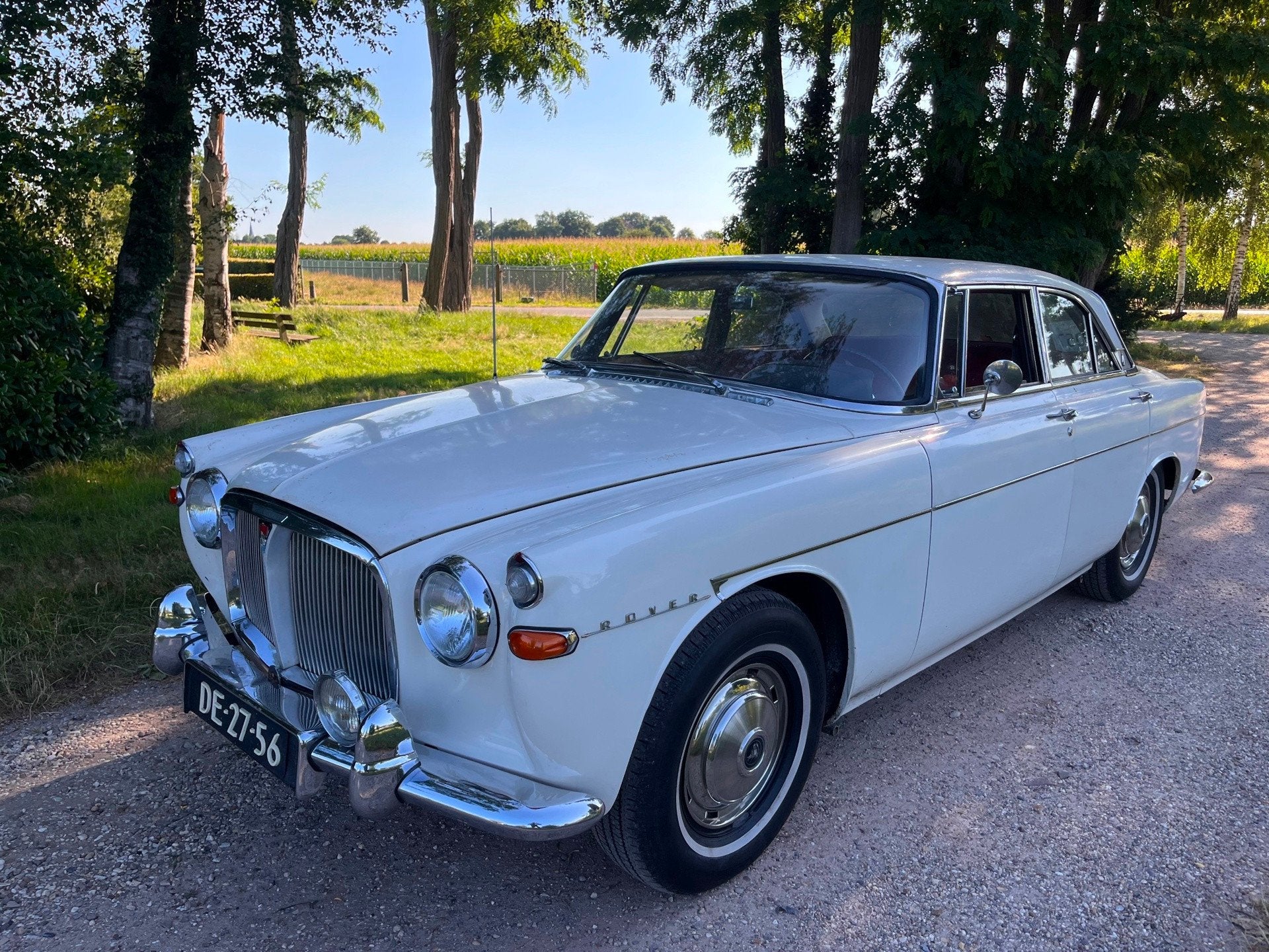 Rover 3 LITER MARK II COUPE P5 coupe, Auto's, Gebruikt, Overige modellen, Overige carrosserieën, Wit