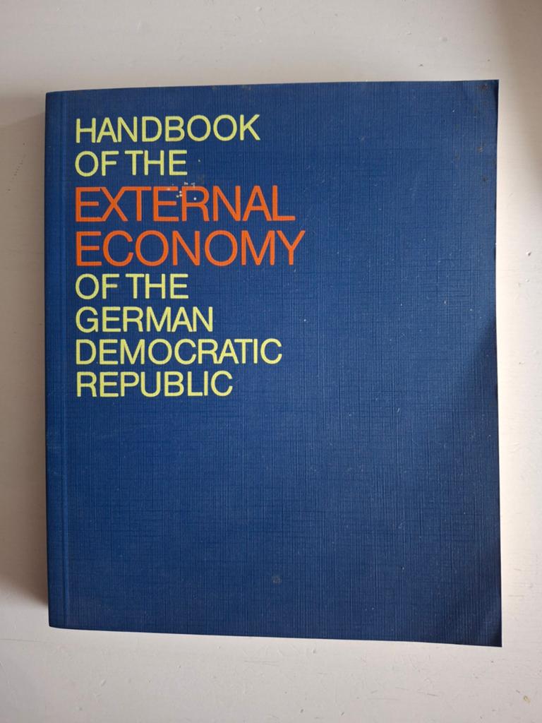 DDR Handbook external economy, Boeken, Geschiedenis | Wereld, Ophalen of Verzenden