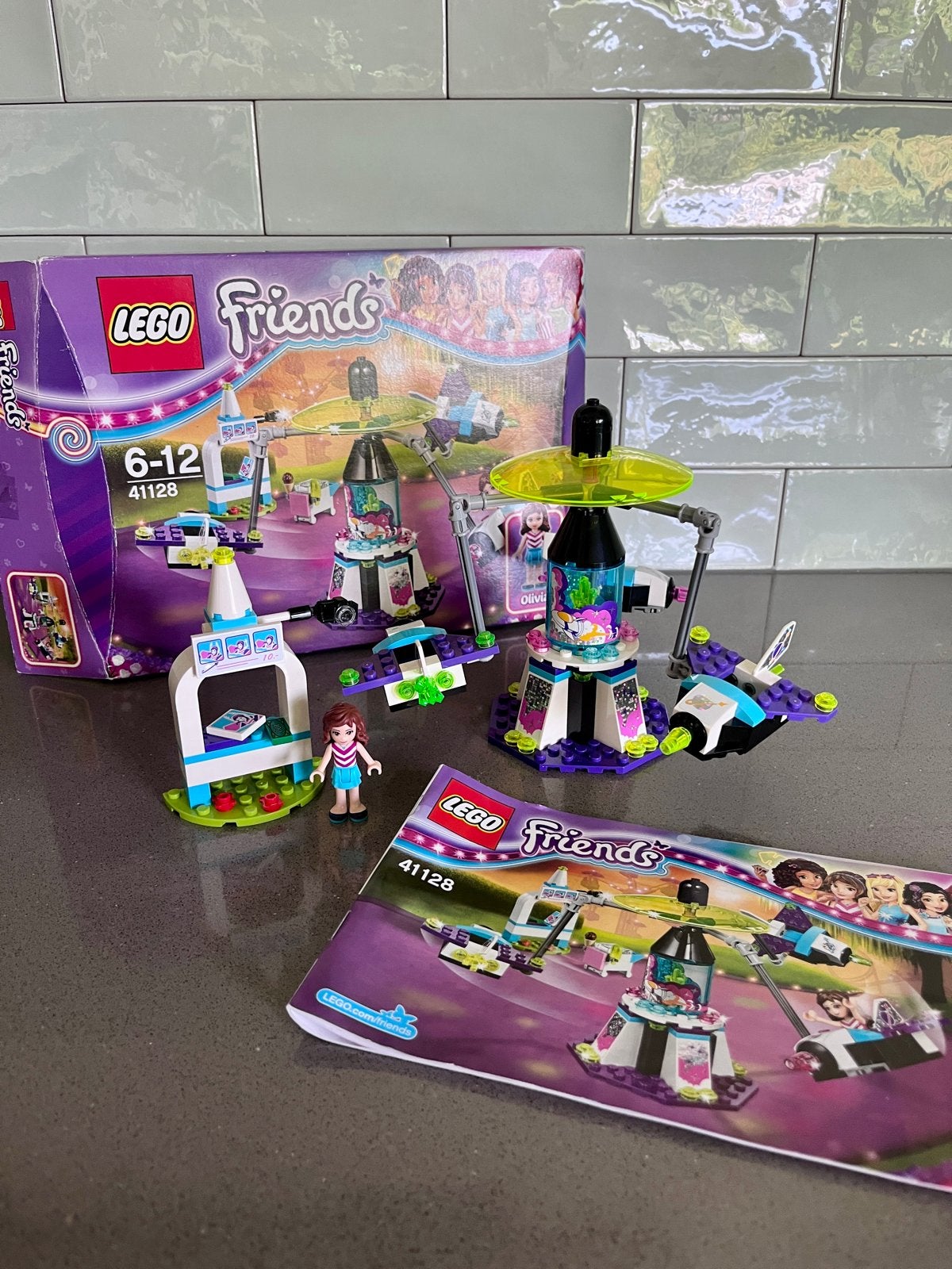 LEGO Friends 41128 - Pretpark Ruimtevlucht - incl. doos, Lego, Friends, Ophalen of Verzenden, Zo goed als nieuw