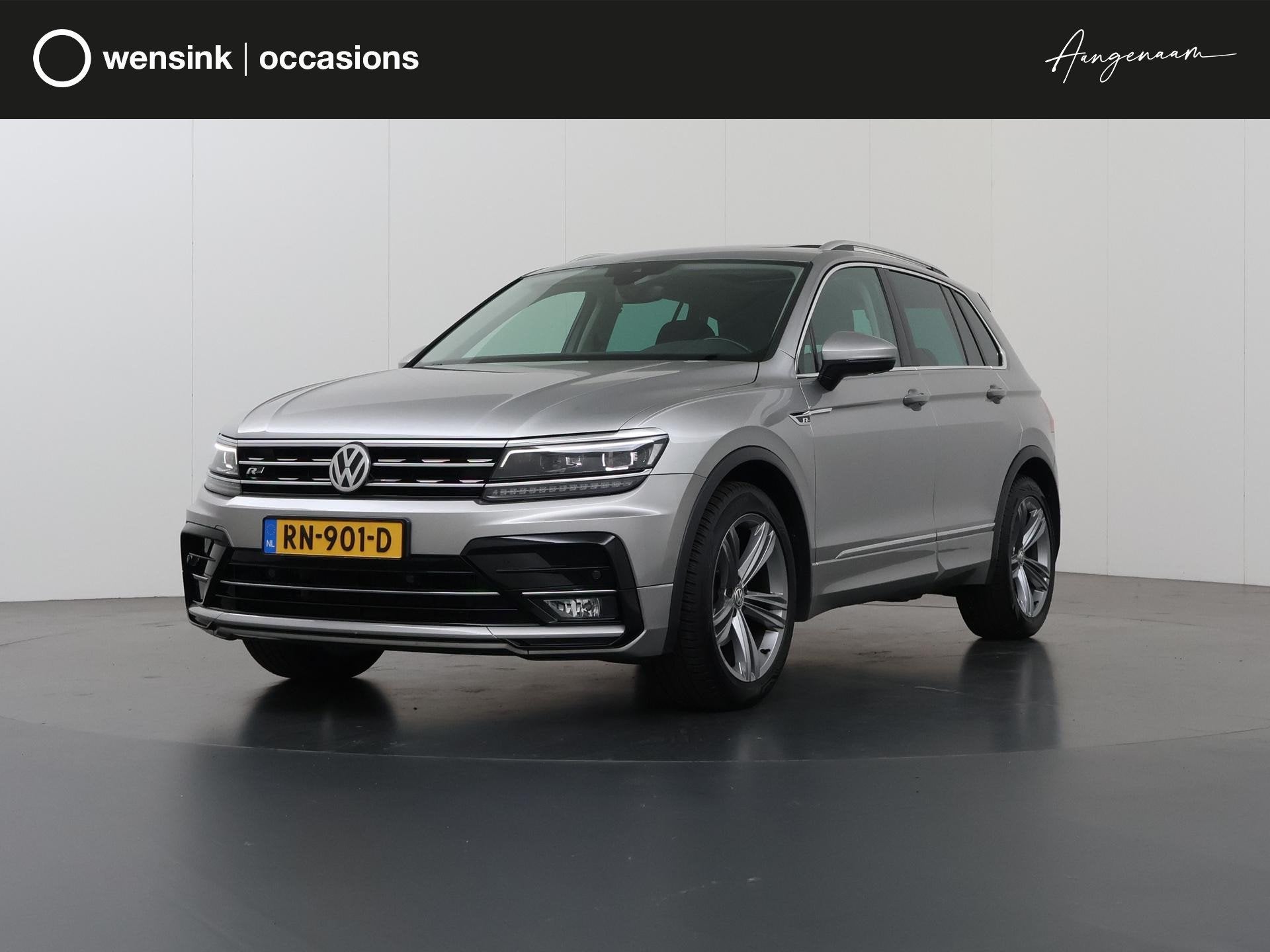 Volkswagen Tiguan 1.4 TSI ACT Highline R-Line | Trekhaak | P, Auto's, Volkswagen, Stof, 4 cilinders, 150 pk, Origineel Nederlands
