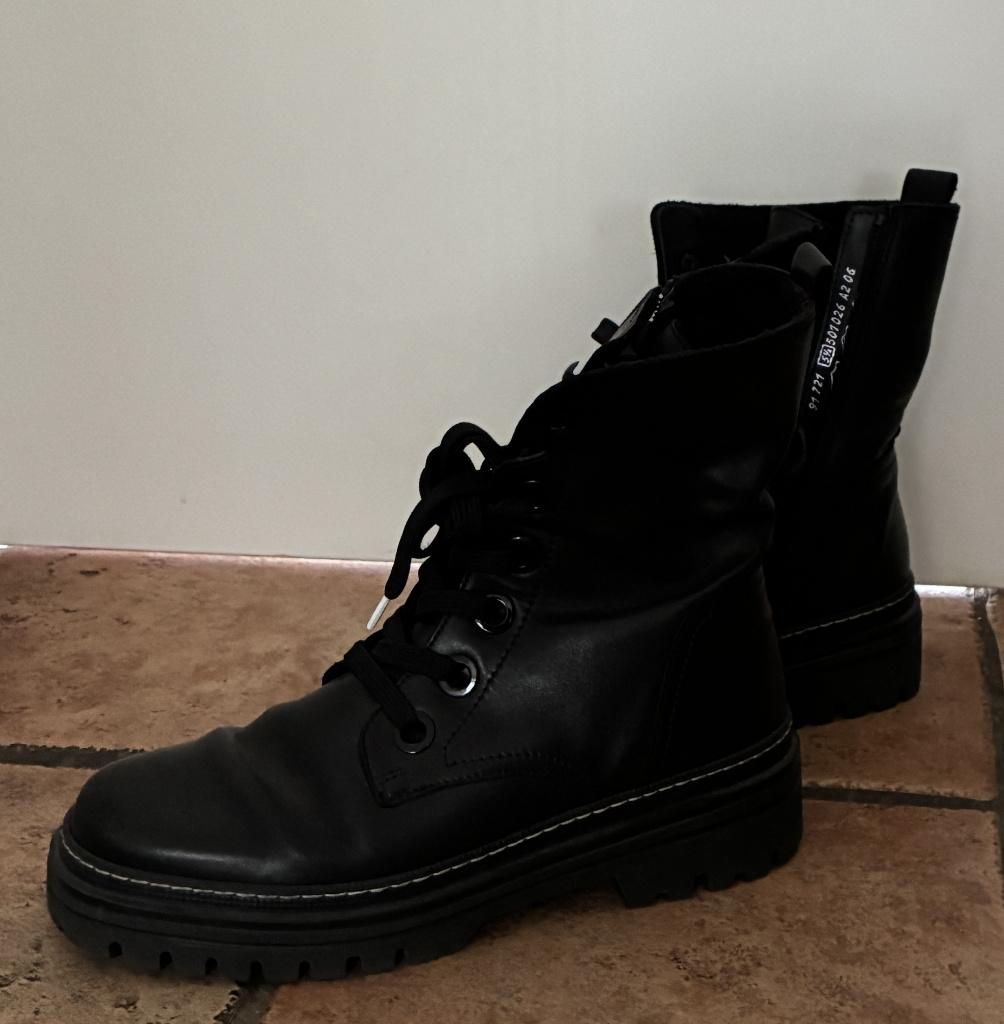 Gabor zwarte veterboots enkellaarsjes, Kleding | Dames, Schoenen, Zwart, Lage of Enkellaarzen, Gabor, Ophalen of Verzenden