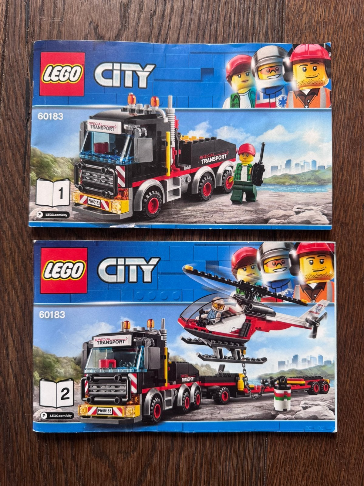 Lego set  vrachtauto met helikopter, Ophalen of Verzenden, Zo goed als nieuw