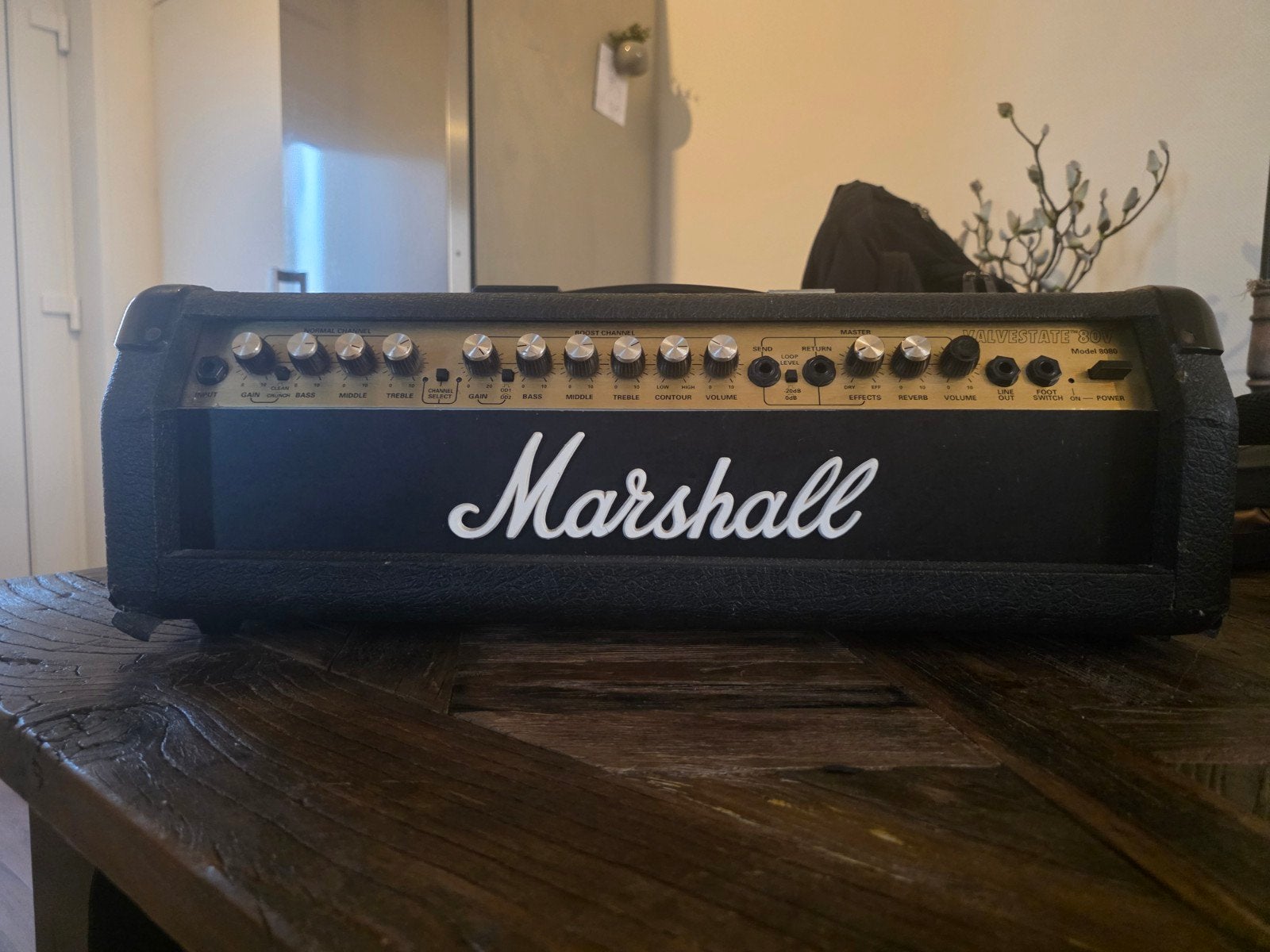 Marshall Valvestate 8080 versterker, Ophalen, Gebruikt, Gitaar, 50 tot 100 watt