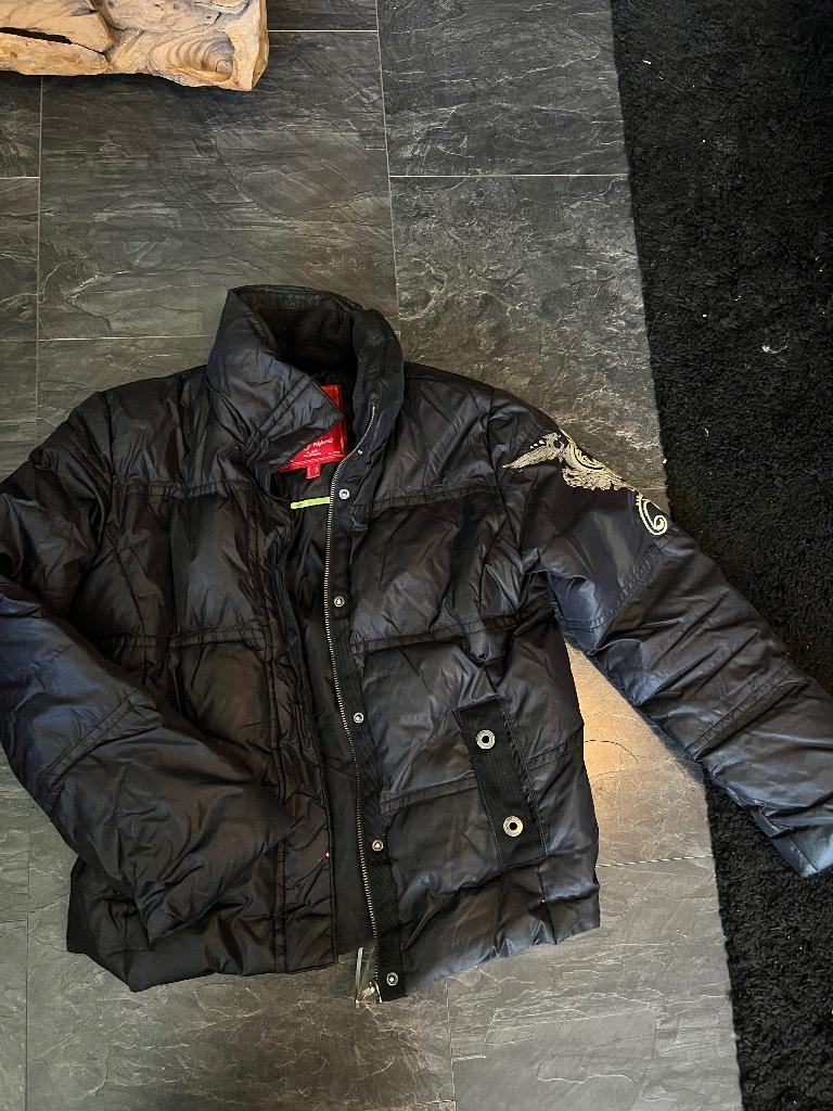 zwarte esprit puffer jas maat L, Zwart, Maat 42/44 (L), Ophalen of Verzenden, Zo goed als nieuw