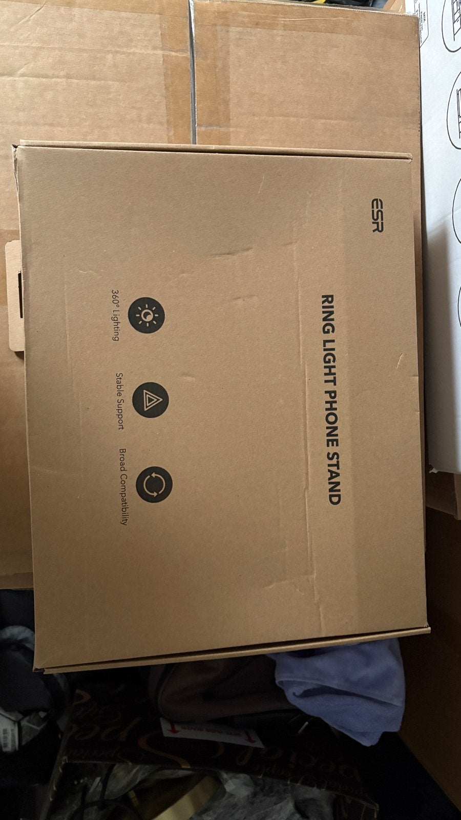 Nieuw: ESR Ring Light Telefoonstandaard, Ophalen of Verzenden, Nieuw, Overige typen