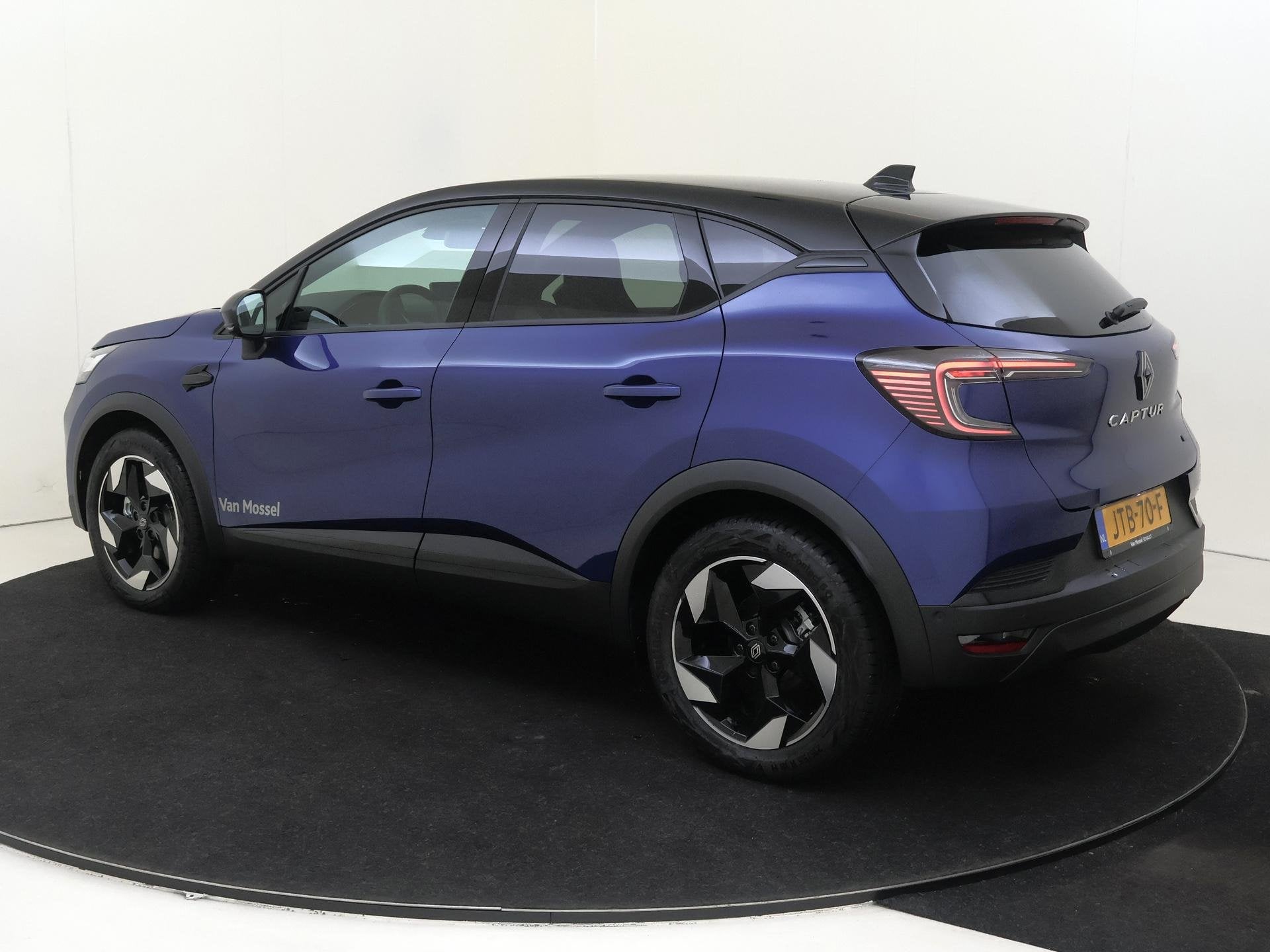 Renault Captur techno full hybrid E-Tech 160 | Pack winter |, Auto's, 1789 cc, 4 cilinders, Blauw, Origineel Nederlands