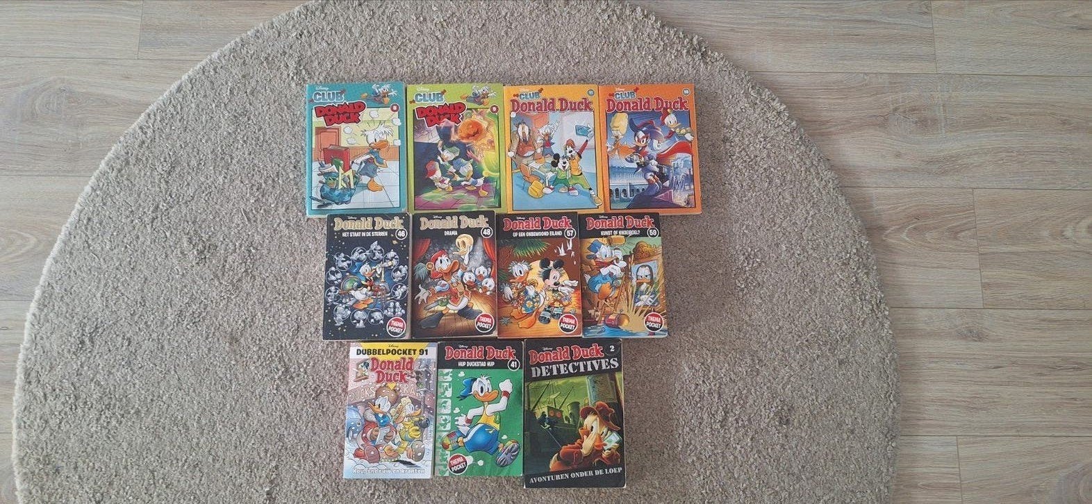 Donald Duck stripboeken collectie (11 stuks), Meerdere stripboeken, Ophalen of Verzenden, Gelezen