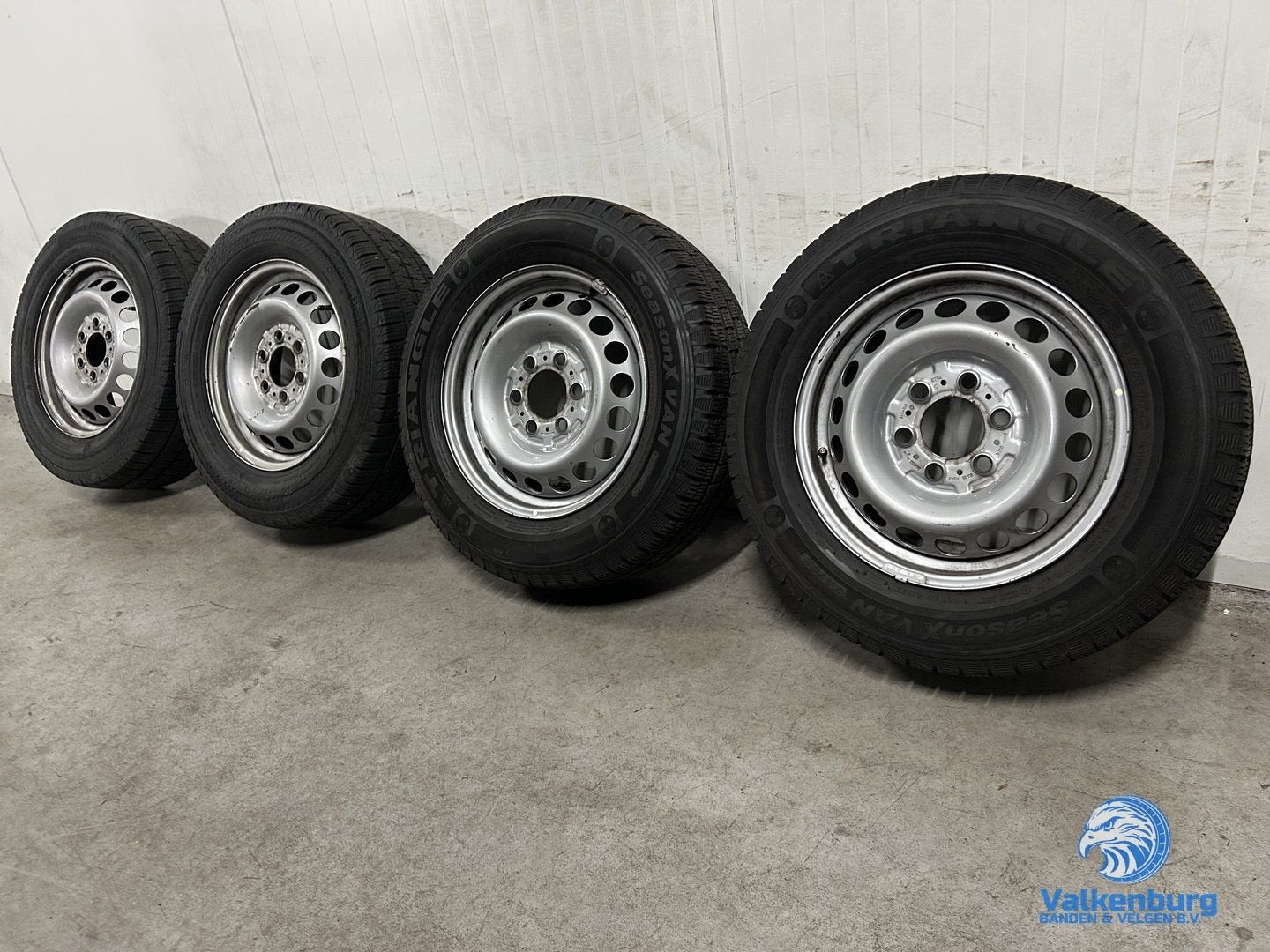 7mm! Originele Mercedes Sprinter B907 B910 16 inch stalen ve, -, Banden en Velgen, Ophalen of Verzenden, All Season