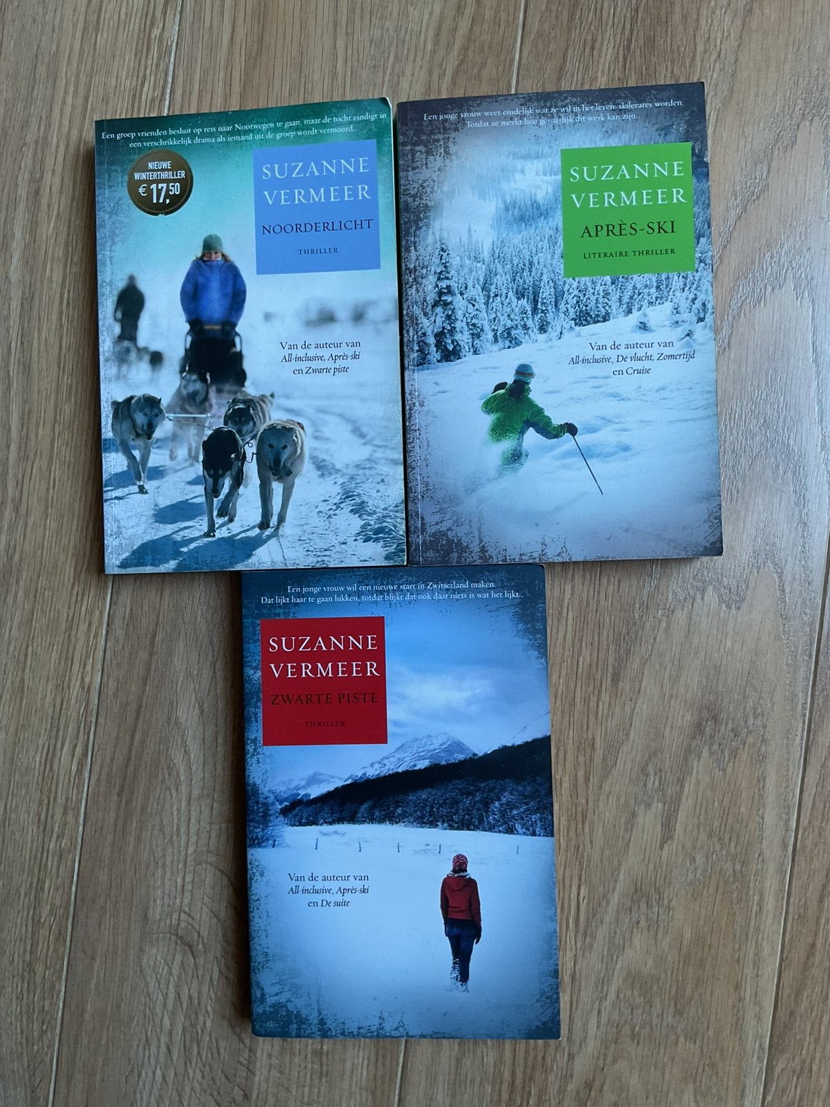 Suzanne Vermeer 3 winter thrillers, Boeken, Ophalen of Verzenden, Zo goed als nieuw