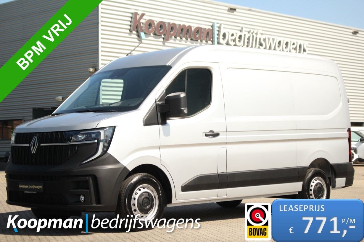 Renault Master E-Tech Long Range Advance | T35 L2H2 | 87kWh, Auto's, 2378 kg, 143 pk, Renault, 2500 kg