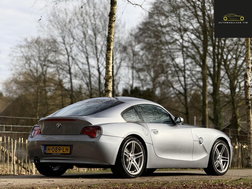 BMW Z4 Coupe 3.0si aut., Auto's, Automaat, Gebruikt, Zwart, 2996 cc