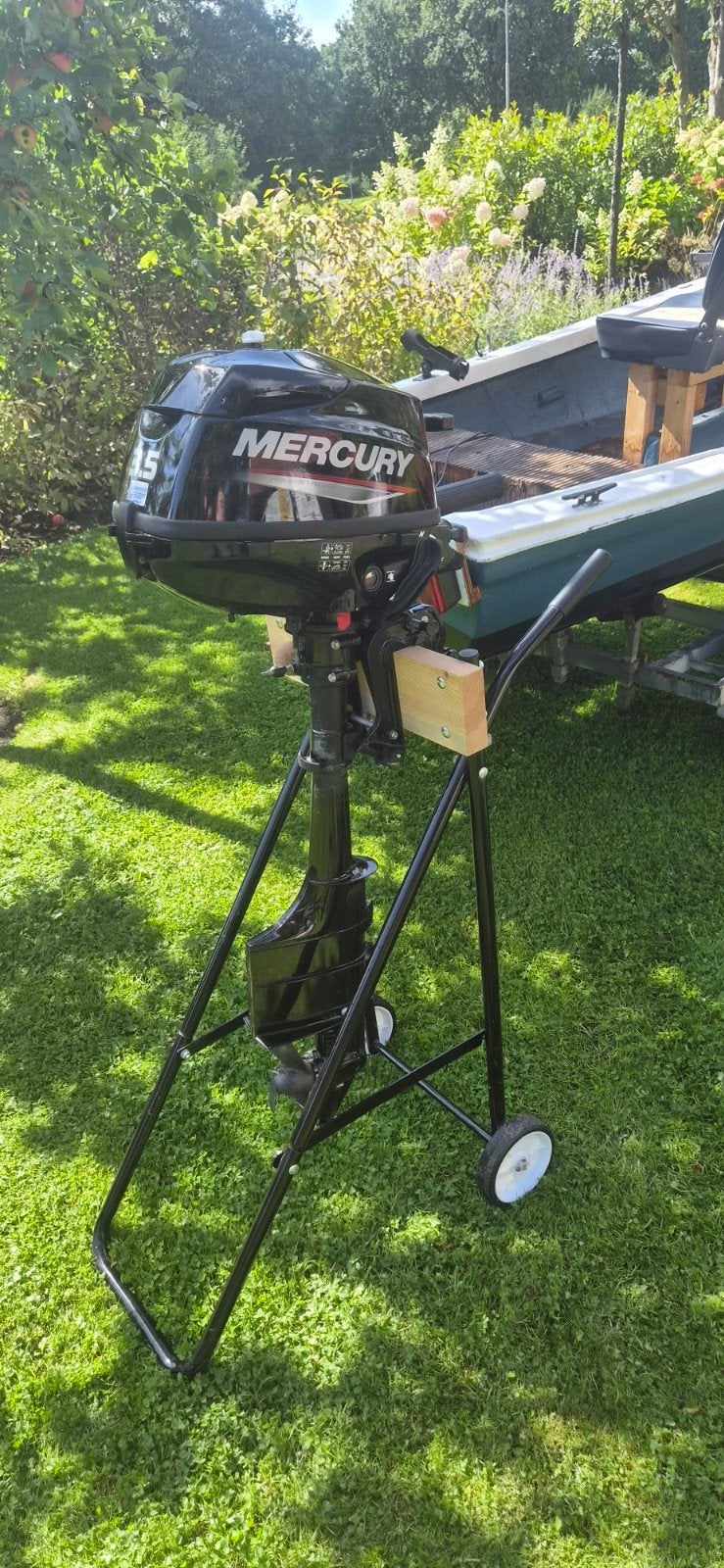 Mercury 3.5 PK  Buitenboordmotor - Zo goed als nieu, Watersport en Boten, Buiten- en Binnenboordmotoren, Ophalen, Minder dan 5 pk