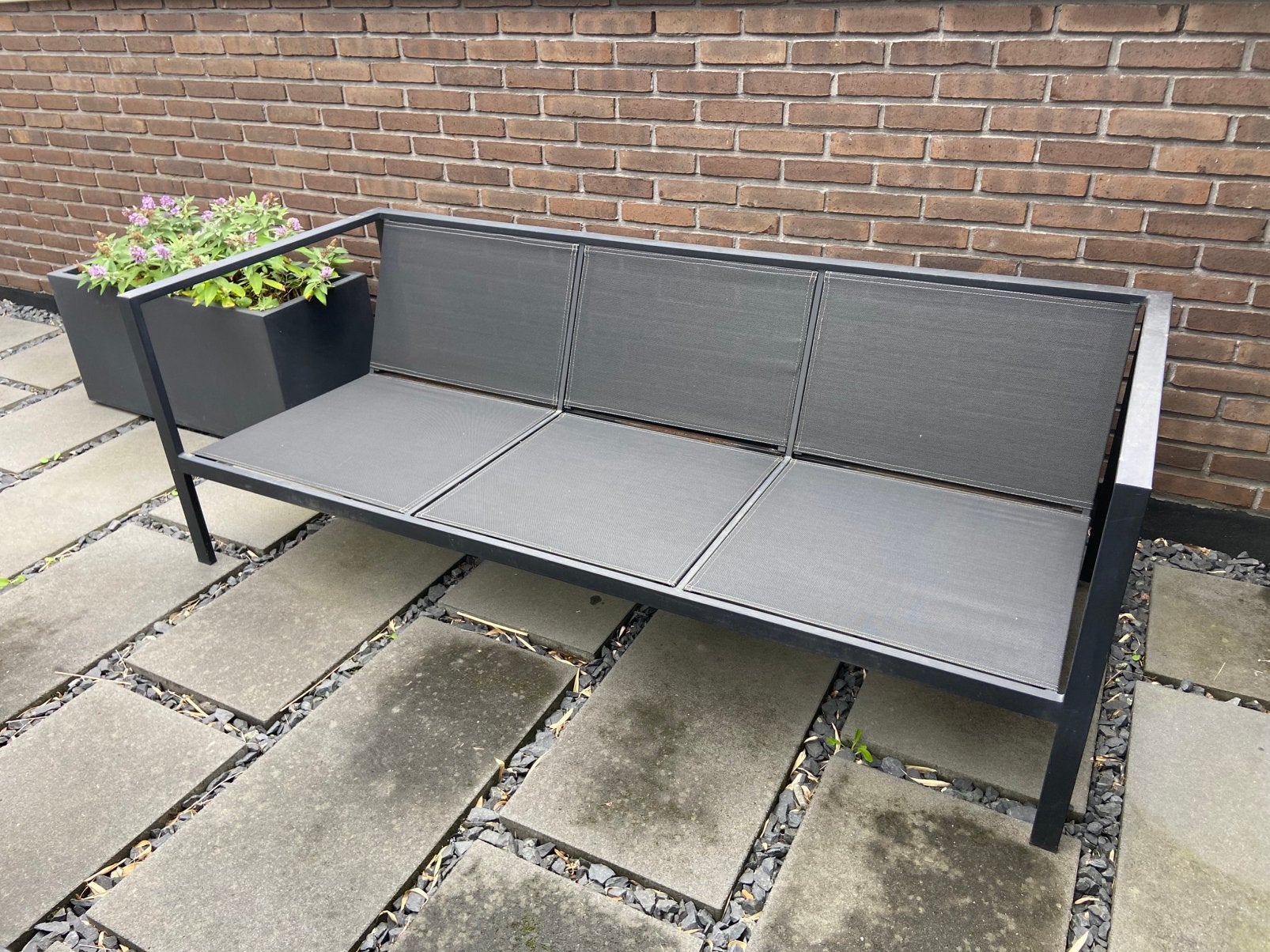 Tuinbanken Wehkamp 2x, Ophalen, Gebruikt, Aluminium