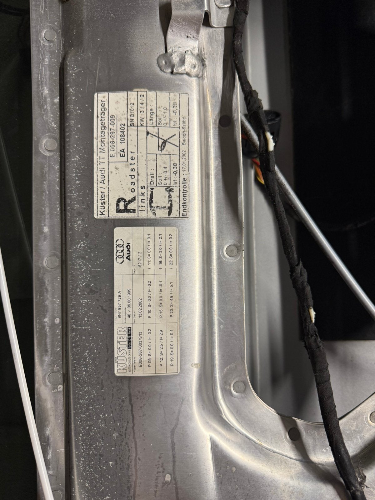 Audi TT deur links type 8n, Ophalen of Verzenden, Audi