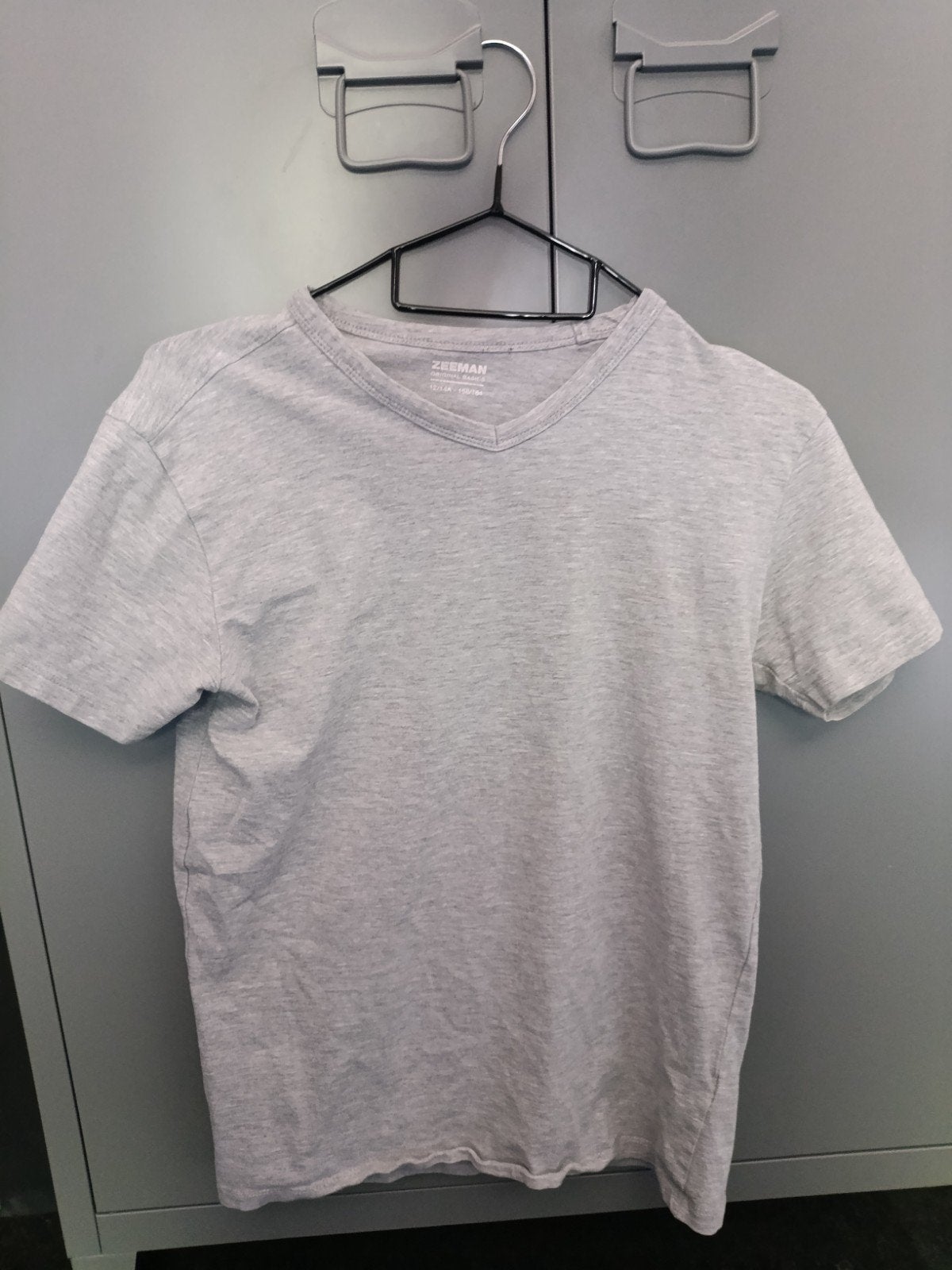 Zeeman grijs T-shirt 158/164, Kinderen en Baby's, Kinderkleding | Maat 158, Zeeman, Gebruikt, Jongen of Meisje, Ophalen of Verzenden