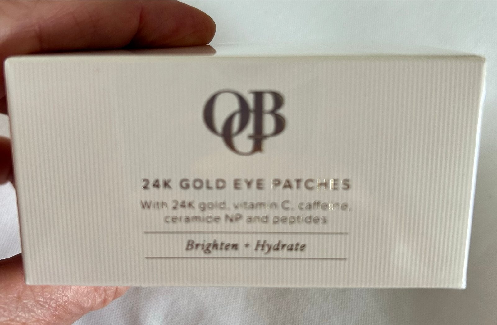 Olcay Gulsen 24k Gold Eye Patches - Nieuw & Ongeopend, Ophalen of Verzenden, Nieuw, Ogen, Verzorging