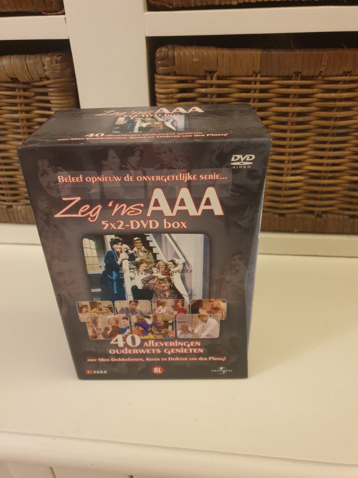 Zeg `ns AAA dvd`s (40 afleveringen), Alle leeftijden, Ophalen of Verzenden, Gebruikt, Komedie