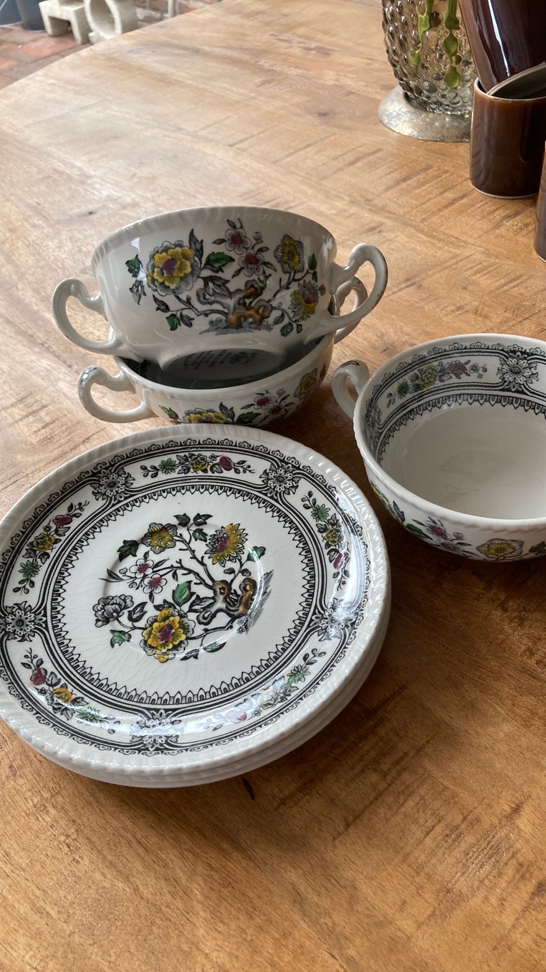 Soepkommen Dorset van Wood and Sons, Antiek en Kunst, Antiek | Servies compleet, Ophalen