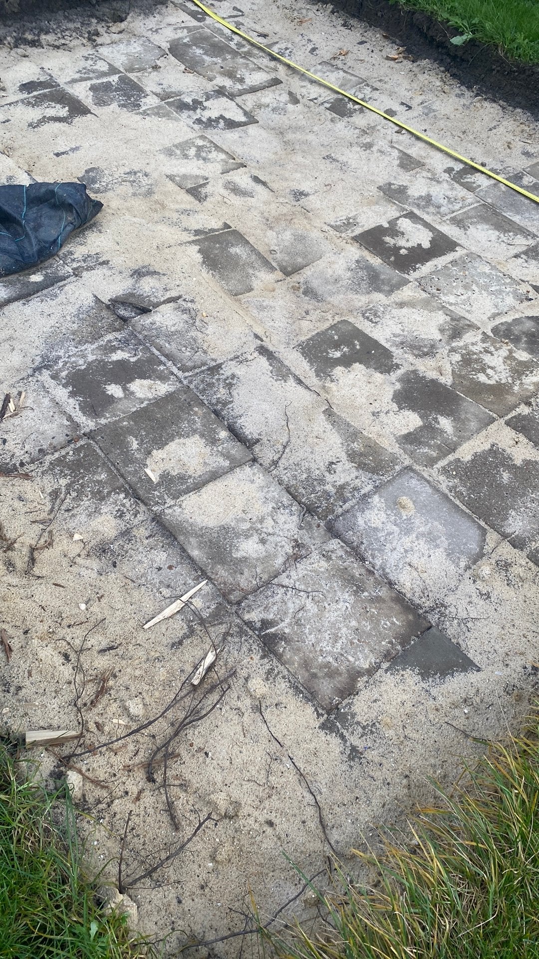 Tuintegels, Tuin en Terras, Ophalen of Verzenden, Gebruikt, Beton, Terrastegels