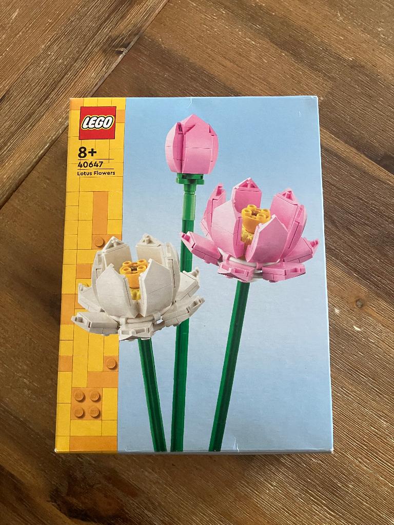 LEGO lotusbloemen, Overige thema's, Lego, Ophalen of Verzenden, Zo goed als nieuw