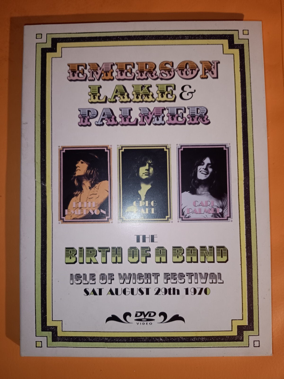 Emerson, Lake & Palmer dvd live 1970, Alle leeftijden, Ophalen of Verzenden, Zo goed als nieuw, Concert