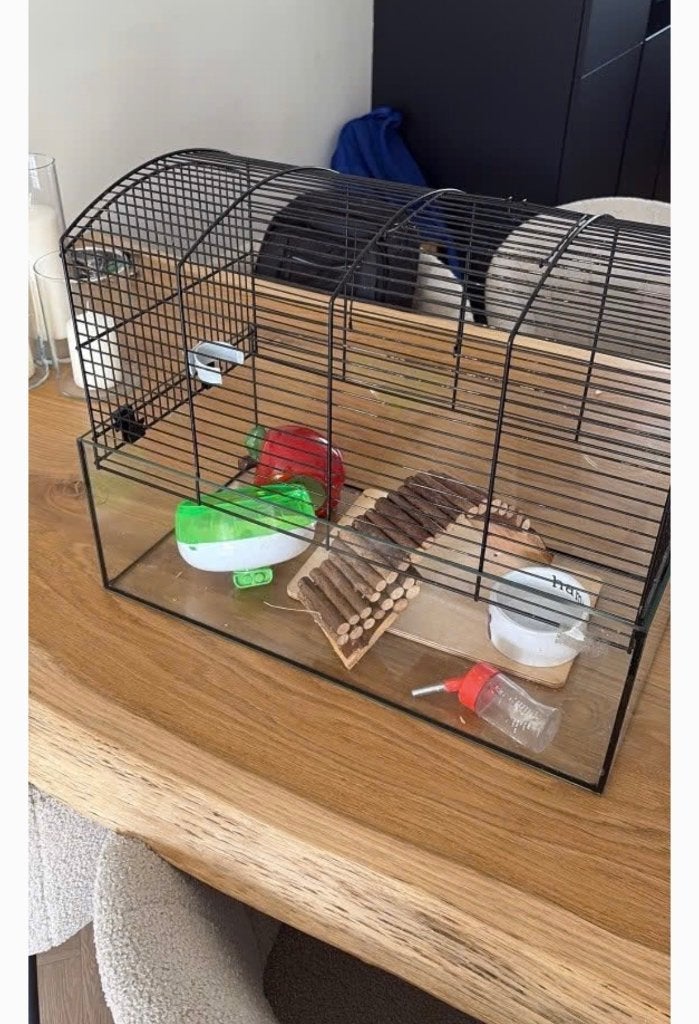 Hamsterkooi, Kooi, Minder dan 75 cm, Zo goed als nieuw, Hamster