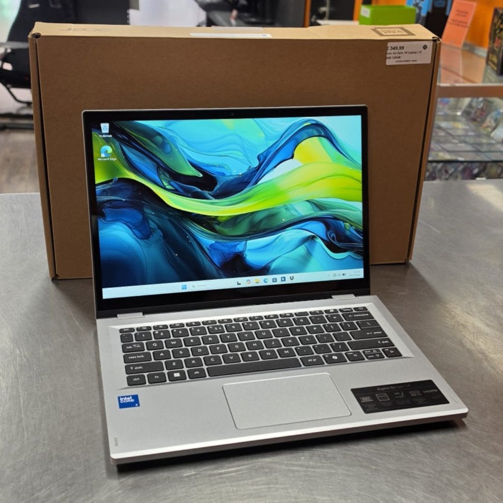 Acer Go Spin 14 Laptop | i3 8GB 128GB, Acer, Gebruikt, Support@acer.com, 8F, No. 88, Sec. 1, Xintai 5th Rd.
Xizhi District, New Taipei City 221
Taiwan
