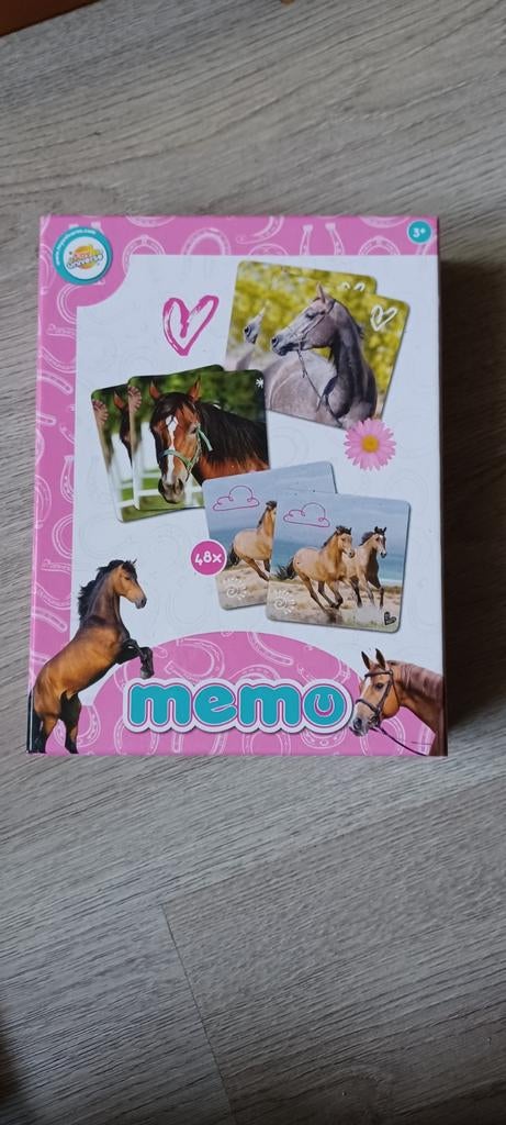 TOY Universe Memo Paarden 3+, Ophalen of Verzenden