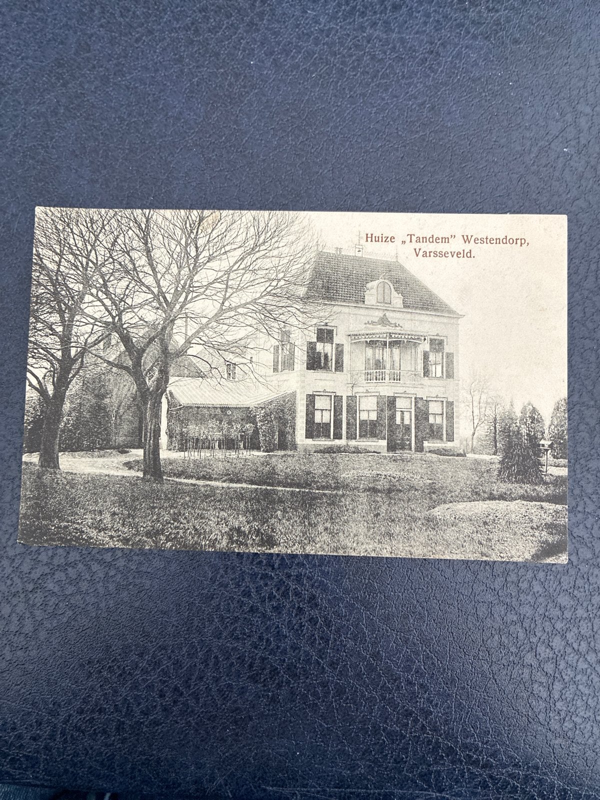 Oude Ansichtkaart Huize "Tandem" Westendorp, Varsseveld, Ophalen of Verzenden, Voor 1920, Gelopen, Gelderland