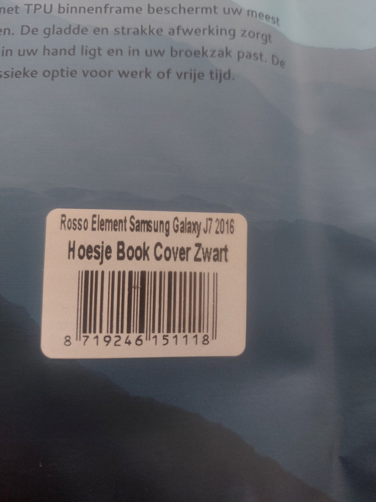 Samsung Galaxy J7 2016 book cover NIEUW, Ophalen of Verzenden, Nieuw, Overige modellen, Flipcase