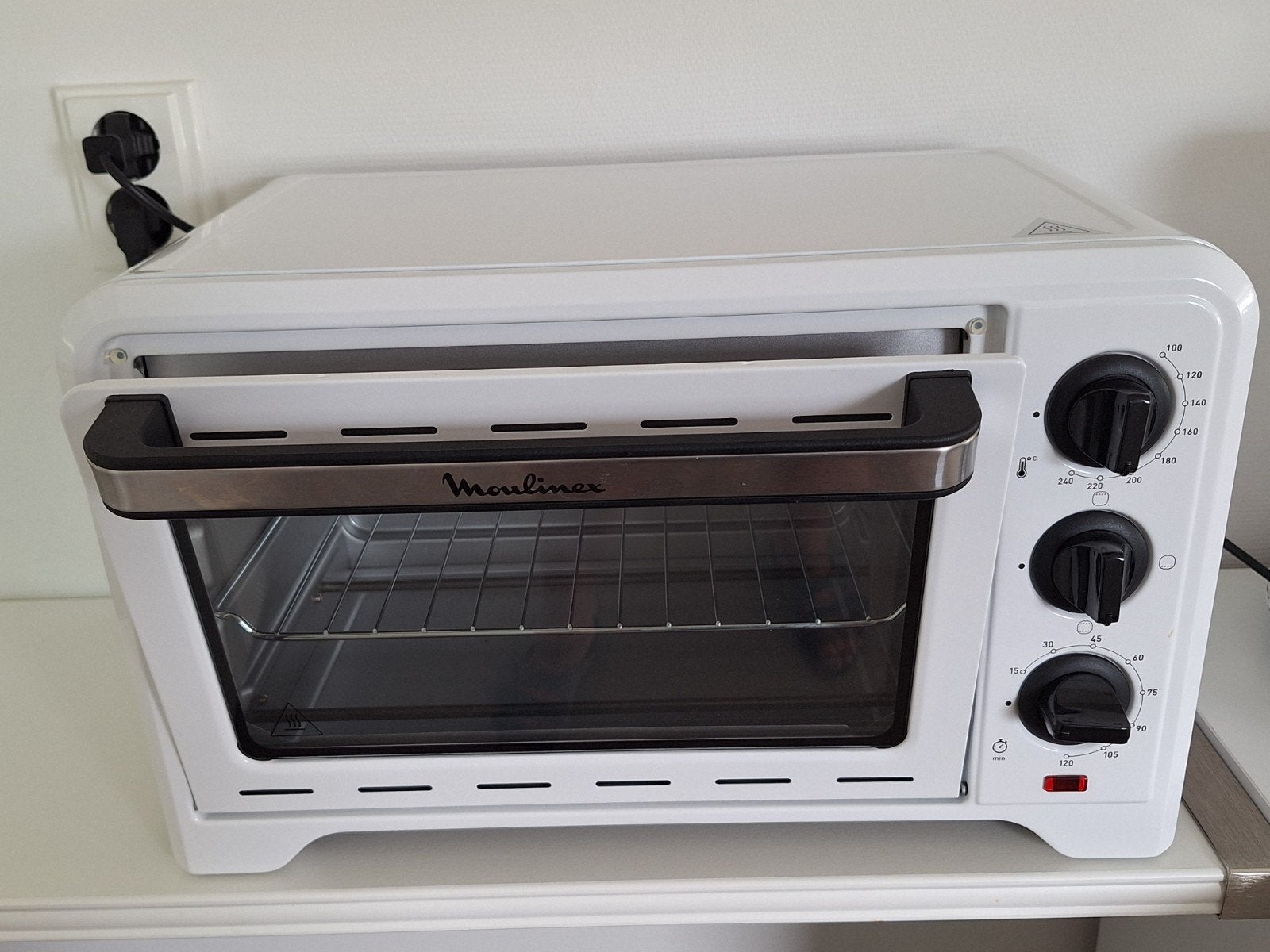 Moulinex oven model: Serie 034-B1, Ophalen, Zo goed als nieuw, Vrijstaand, Heteluchtoven