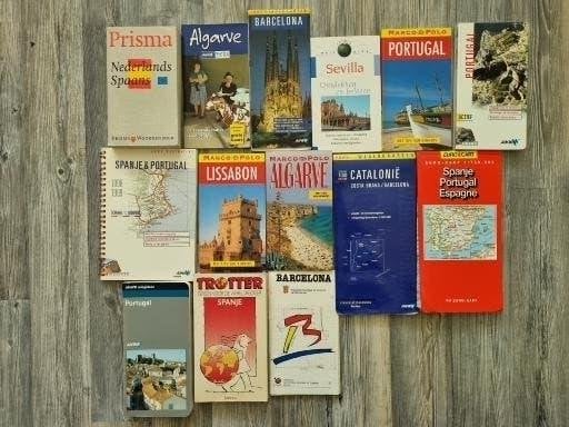partij reisgidsen spanje / portugal, Europa, Ophalen of Verzenden, Zo goed als nieuw, Reisgids of -boek