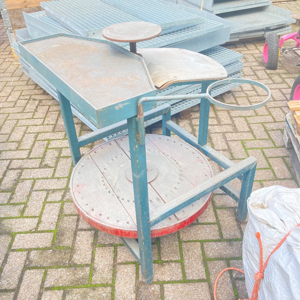 pottenbakker tafel, Hobby en Vrije tijd, Ophalen, Gebruikt