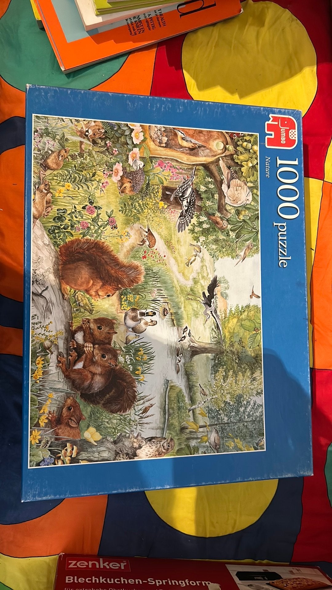 Natuur 1000 stukjes, Hobby en Vrije tijd, Ophalen, 500 t/m 1500 stukjes, Gebruikt, Legpuzzel