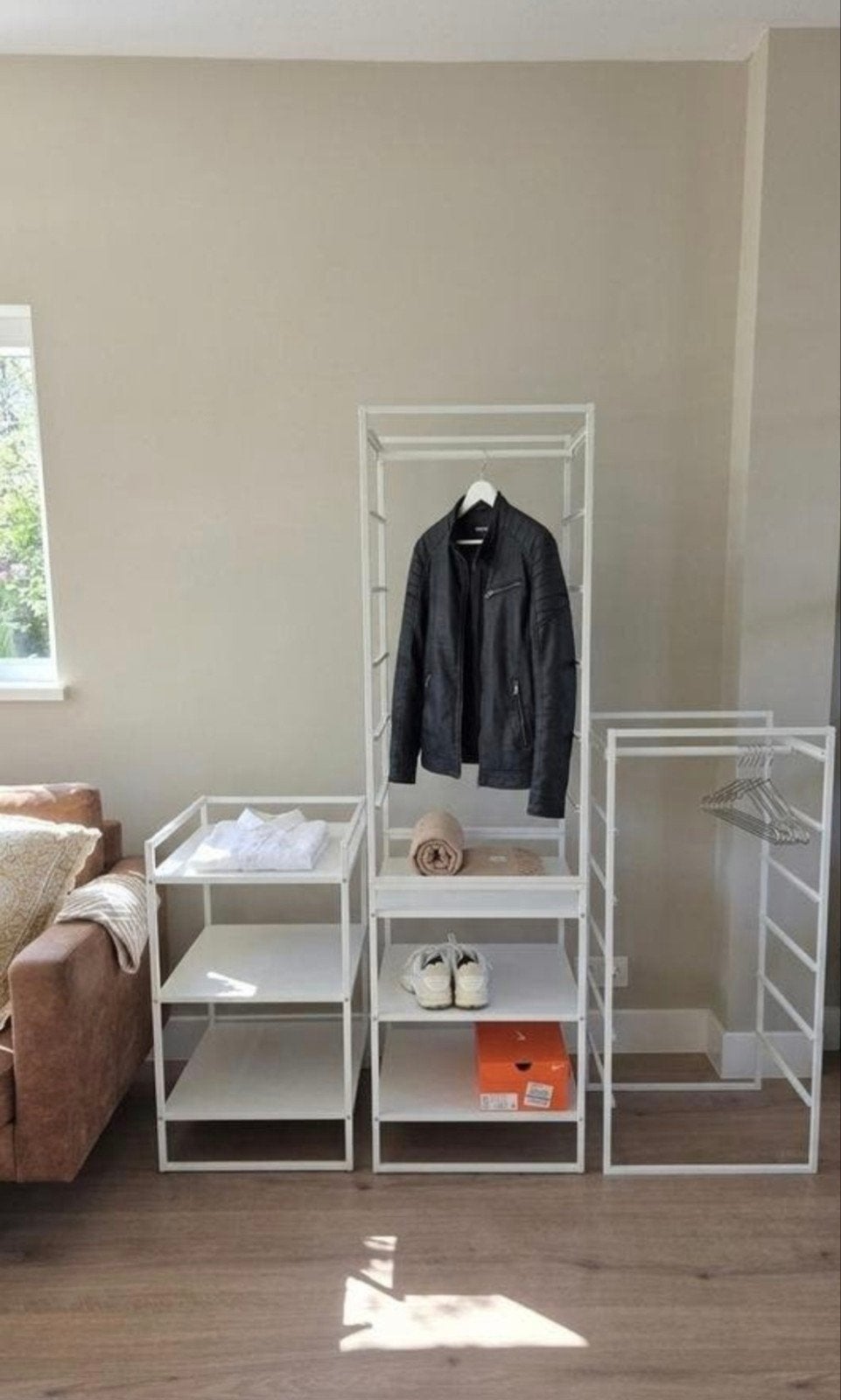 Ikea kast - kledingkast., Gebruikt, 100 tot 150 cm, Met plank(en), Overige materialen