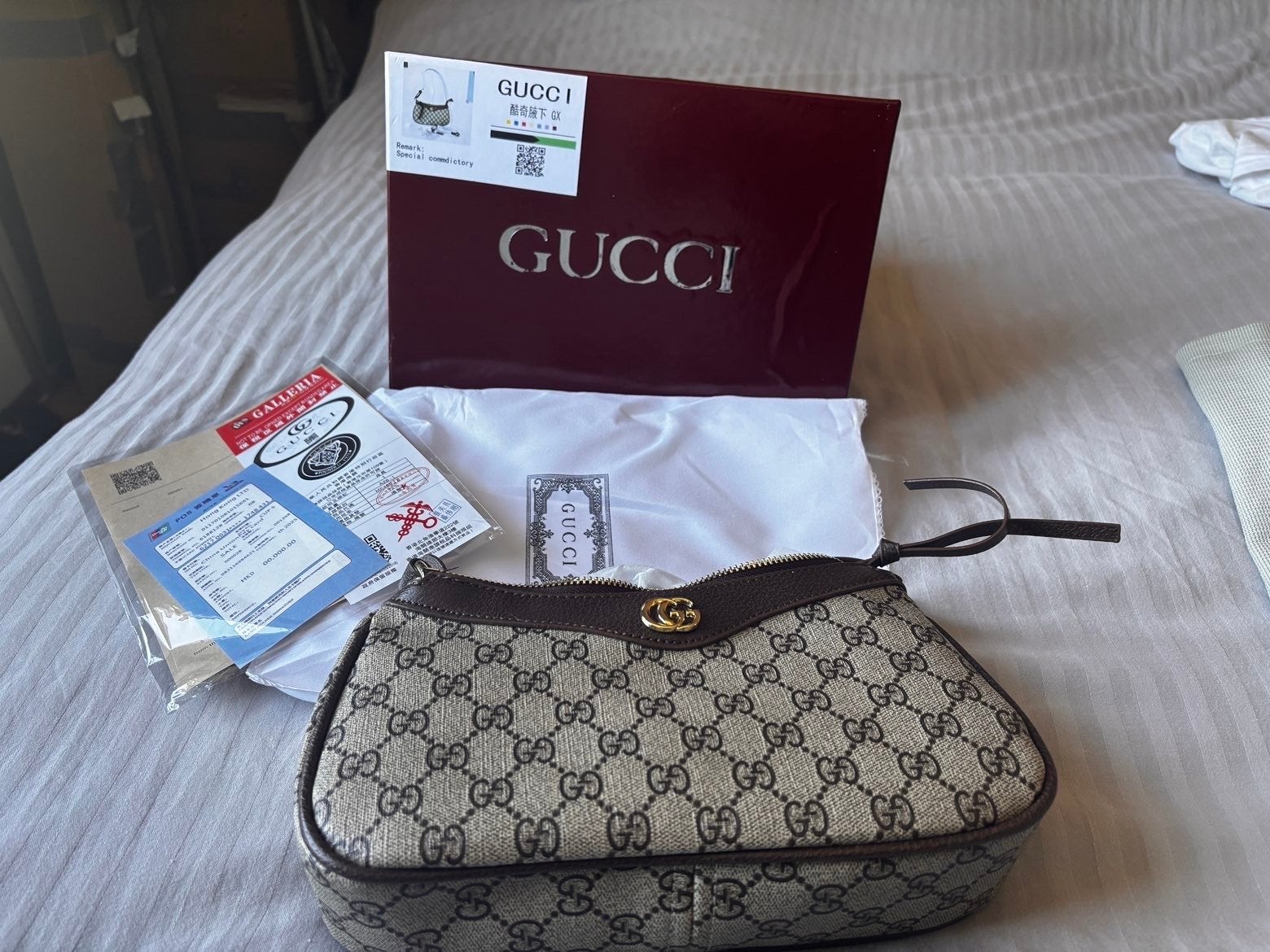 Gucci Ophidia nieuw!, Ophalen of Verzenden, Zo goed als nieuw, Bruin, Avondtasje