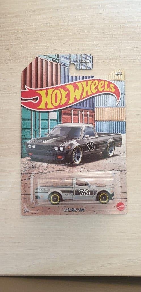 hot wheels datsun 620 jdm serie, Ophalen of Verzenden, Nieuw, Auto