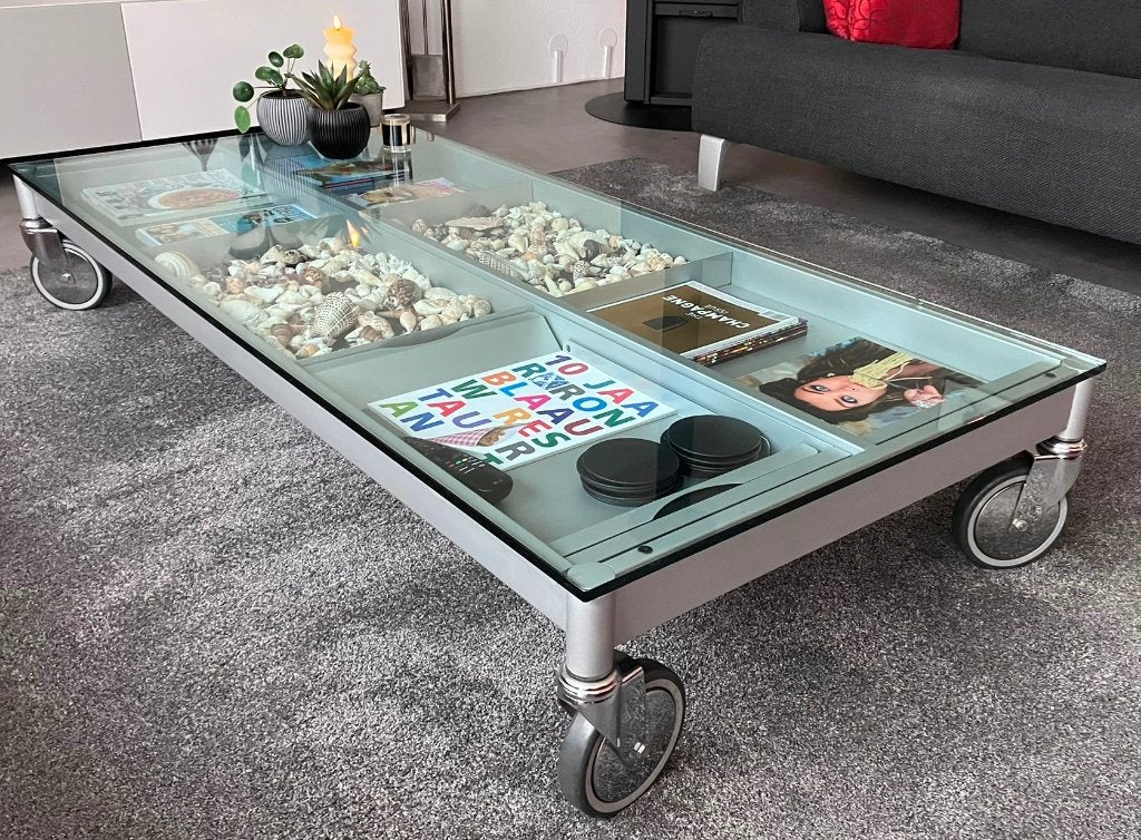 Salontafel Desalto Icaro, Ophalen, Gebruikt, Design, 50 tot 100 cm