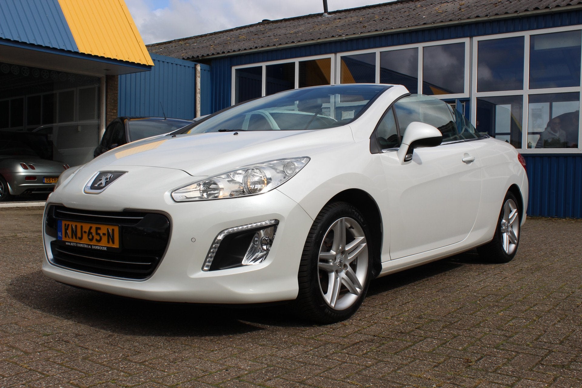 Peugeot 308 Cabrio 1.6-16V "Sport Pack" Cruise - PDC - 17" v, Auto's, Voorwielaandrijving, Euro 5, Gebruikt, Zwart