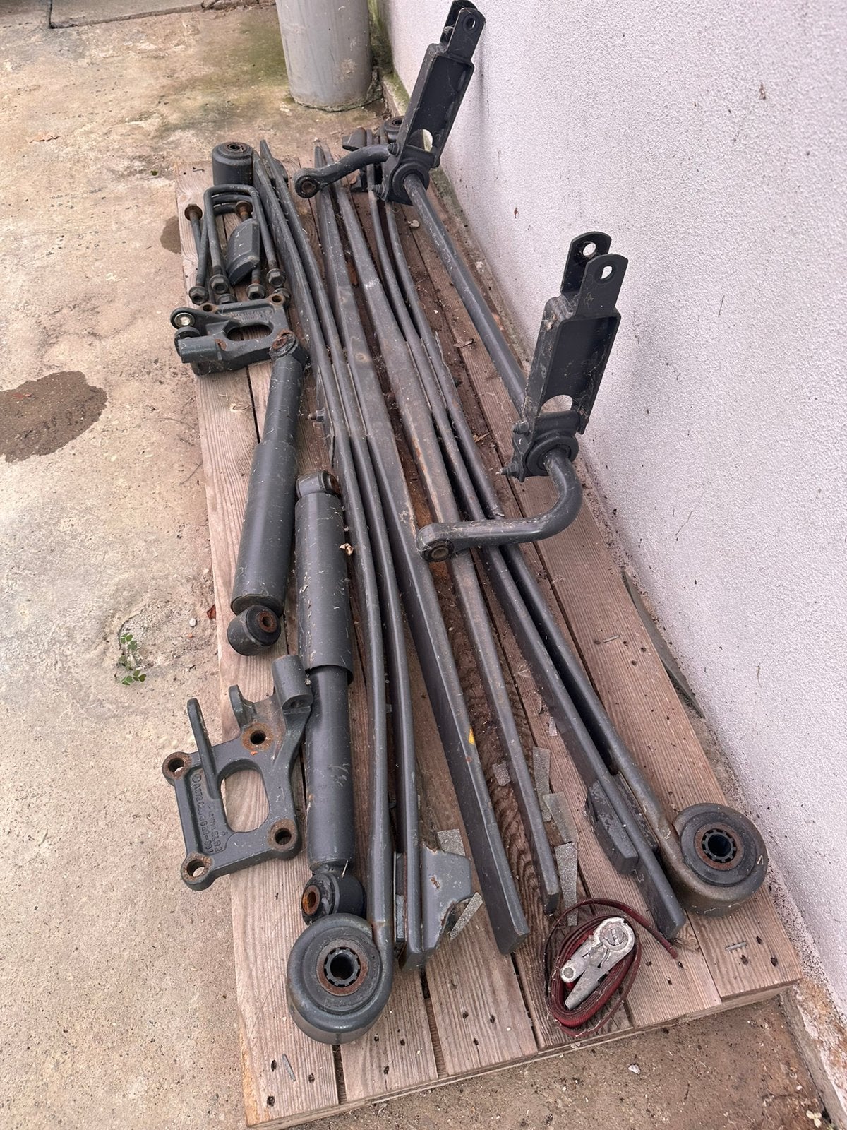 Mercedes Atego veerpakket/stabilisator/schokbrekers ed, Ophalen, Nieuw, Mercedes-Benz, Ophanging en Onderstel