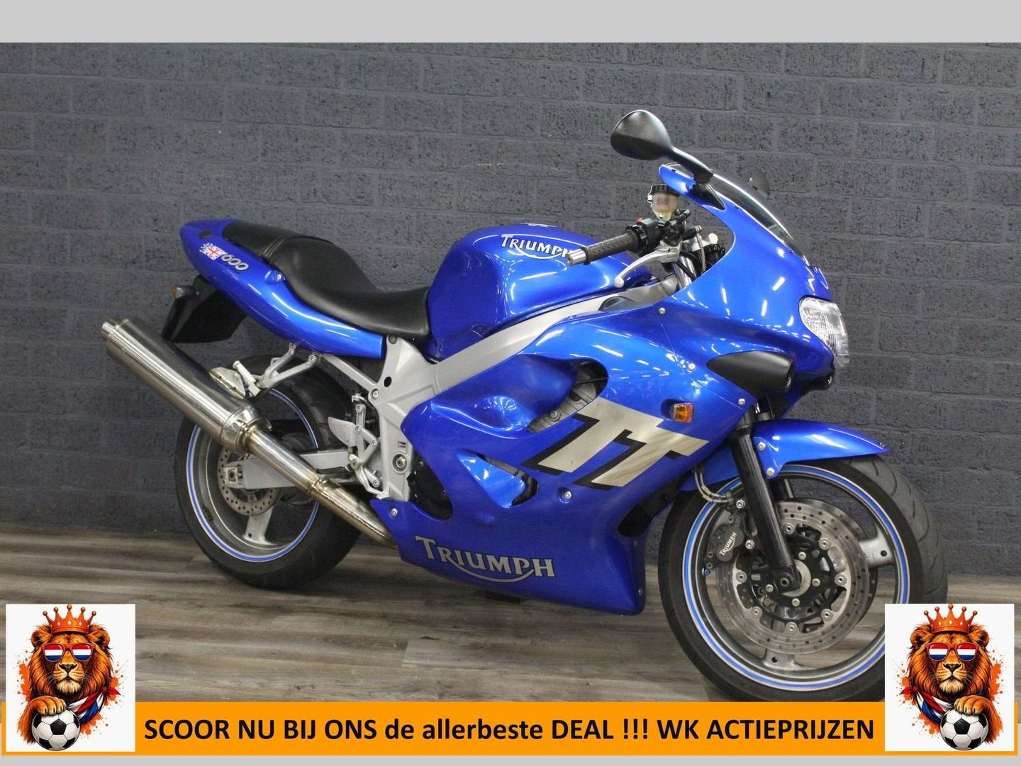 TRIUMPH TT 600 (bj 2001) 24,215 km1e Ned. eigenaar, Motoren, Motorrijbewijs A, Bedrijf, Onbekend, Super Sport