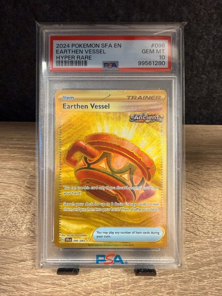 Pokémon | Earthen Vessel | Psa 10 | 096/064 | Holo, Ophalen of Verzenden, Zo goed als nieuw