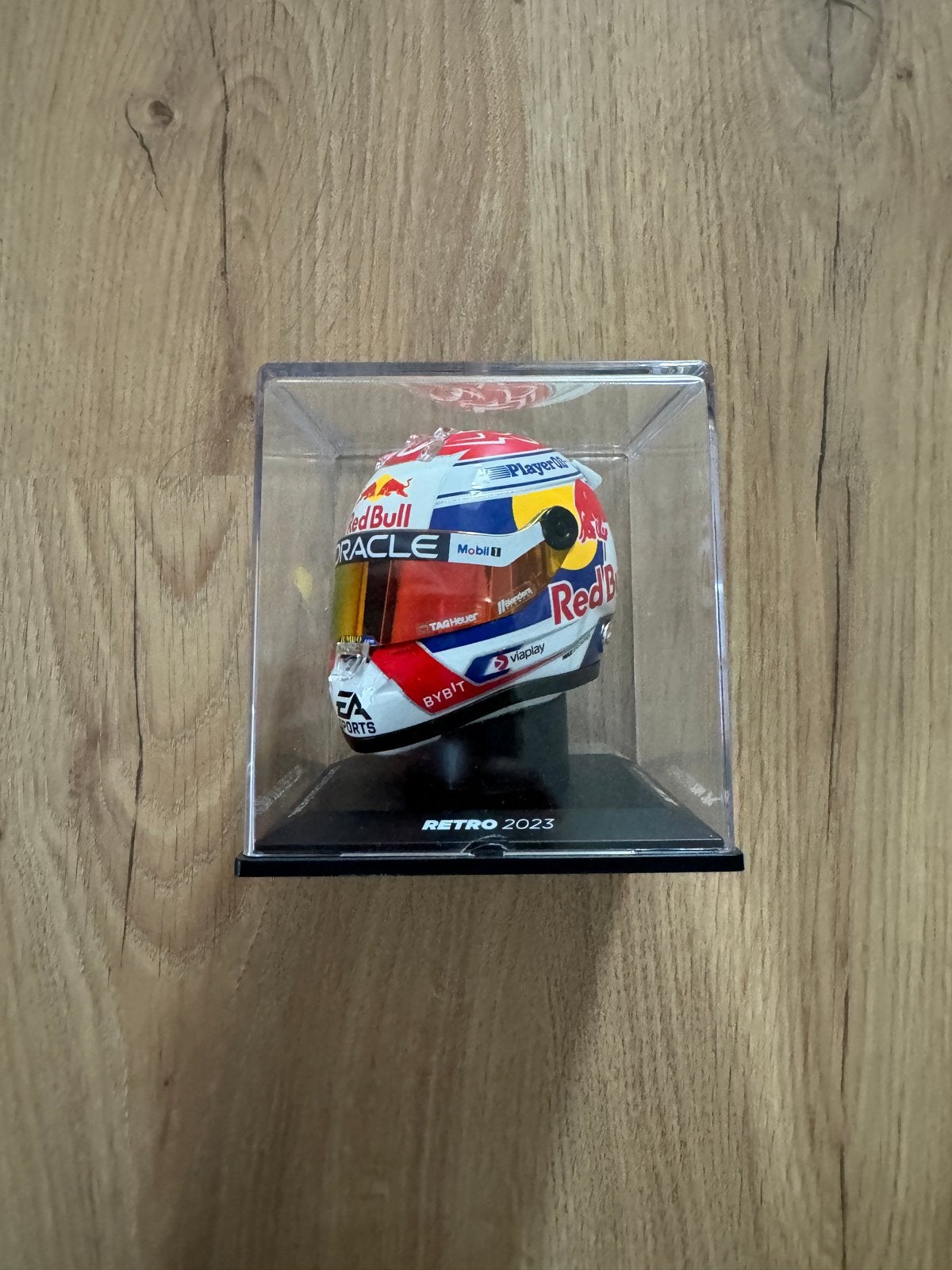 Max Verstappen Red Bull Racing F1 Helm Miniatuur 2023, Verzamelen, Ophalen of Verzenden, Zo goed als nieuw, Formule 1