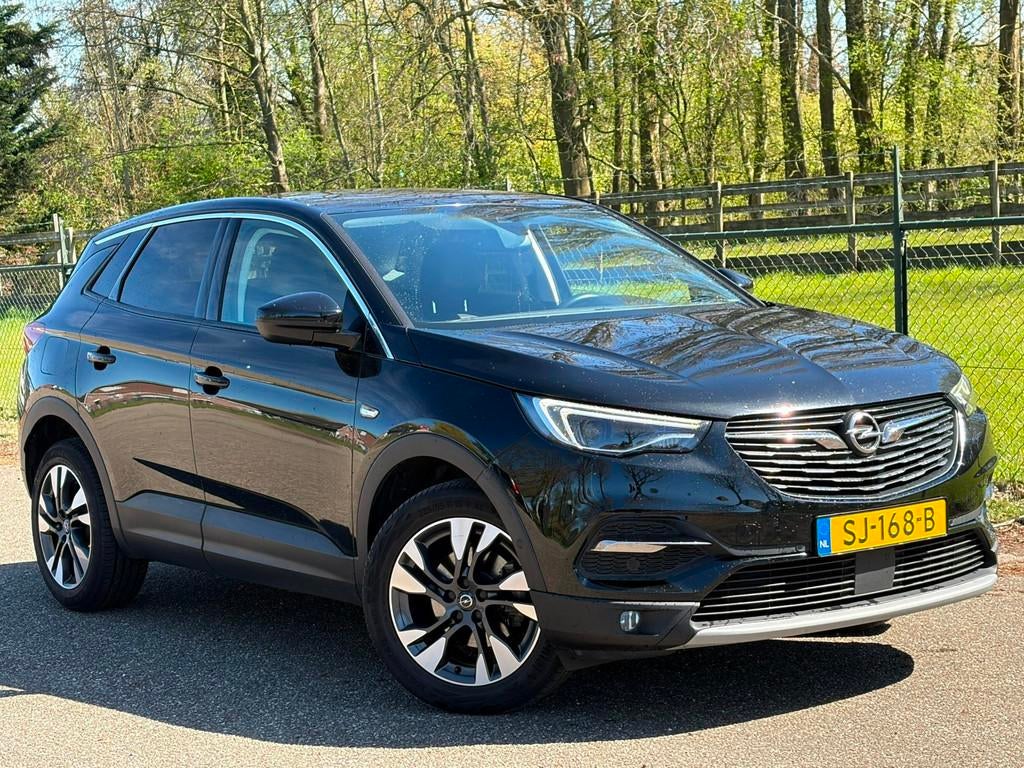 Opel Grandland X 1.2 Turbo Business Executive /Automaat/Xeno, Gebruikt, 1199 cc, Zwart, Origineel Nederlands
