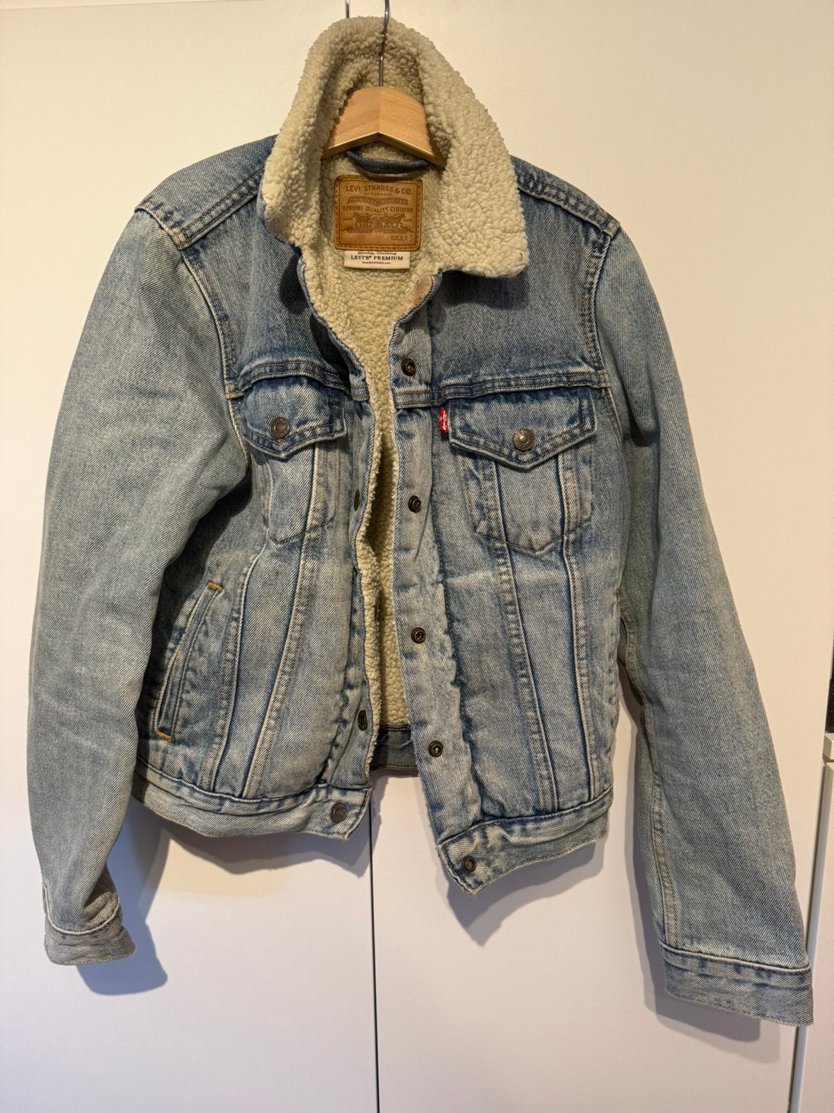 Levi’s spijkerjas XXS, Ophalen, Zo goed als nieuw, Overige maten